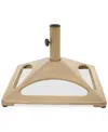 Agio Reid Outdoor Dining Square Umbrella Base, Created For Macy's In Light Beige