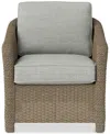 Agio Sonetta Outdoor Lounge Chair In Oyster Light Grey