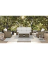 Agio Sonetta Outdoor Seating Collection In Light Beige