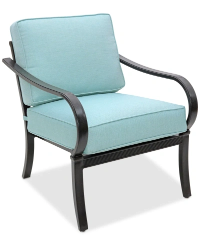 Agio St Croix Outdoor 2-pc Lounge Chair Set In Spa Light Blue