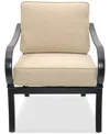Agio St Croix Outdoor Lounge Chair In Straw Natural