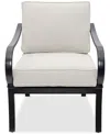 Agio St Croix Outdoor Lounge Chair In Pearl White