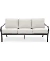 Agio St Croix Outdoor Sofa In Pearl White