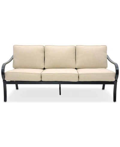Agio St Croix Outdoor Sofa In Straw Natural
