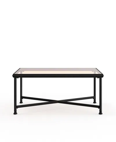 Agio Wellington 19" Aluminum Coffee Table, Created For Macy's In Brown