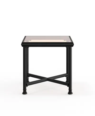 Agio Wellington 20" Aluminum End Table, Created For Macy's In Brown