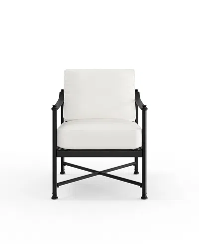 Agio Wellington 35" Acrylic Club Chair, Created For Macy's In White