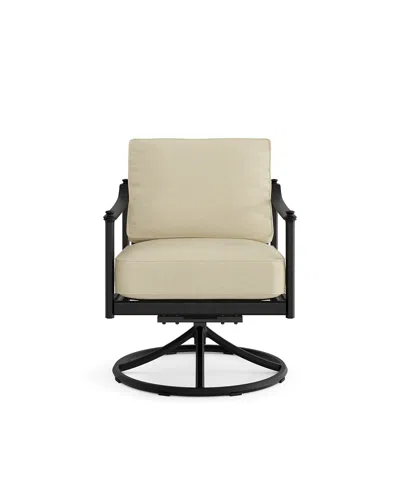 Agio Wellington 35" Acrylic Swivel Rocker Club Chair, Created For Macy's