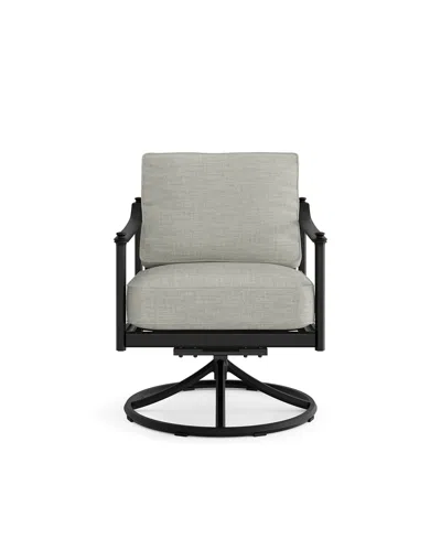 Agio Wellington 35" Acrylic Swivel Rocker Club Chair, Created For Macy's