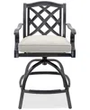 Agio Wythburn 5-pc. Outdoor Bar Height Fire Pit Chat Set, Created For Macys