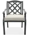 AGIO WYTHBURN MIX AND MATCH LATTICE OUTDOOR DINING CHAIR, CREATED FOR MACY'S