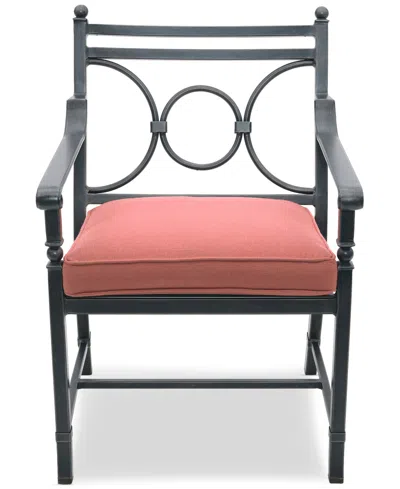 AGIO WYTHBURN MIX AND MATCH SCROLL OUTDOOR DINING CHAIR, CREATED FOR MACY'S