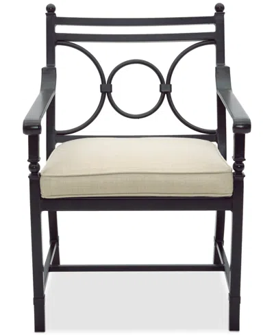 AGIO WYTHBURN MIX AND MATCH SCROLL OUTDOOR DINING CHAIR, CREATED FOR MACY'S