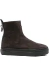 Agl Attilio Giusti Leombruni 35mm Zip-detail Ankle Boots In Brown