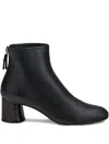 Agl Attilio Giusti Leombruni 55mm Zip-detail Tortoiseshell-heel Boots In Black