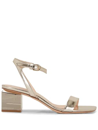 Agl Attilio Giusti Leombruni 60mm Open-toe Sandals In Gold