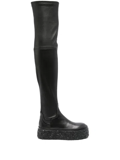 Agl Attilio Giusti Leombruni 65mm Magma Boots In Nero