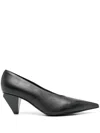 Agl Attilio Giusti Leombruni Agl Woman Pumps Black Size 6 Leather In Black