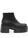Agl Attilio Giusti Leombruni 70mm Round-toe Boots In Black