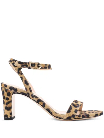 Agl Attilio Giusti Leombruni 75mm Bernadette Sandals In Neutrals