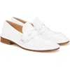 Agl Attilio Giusti Leombruni Agl Woman Loafers Blue Size 10 Leather In Milk