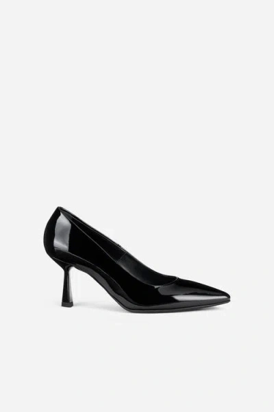 Agl Attilio Giusti Leombruni Agl Alla Pump Patent Court Shoe In Black