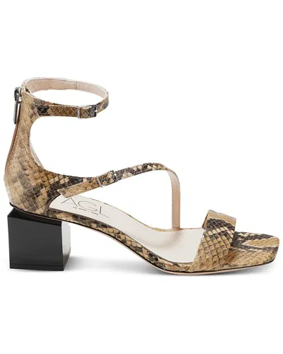 Agl Attilio Giusti Leombruni Agl Angie Leather Sandal In Animal Print
