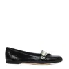 Agl Attilio Giusti Leombruni Agl Ballerine Milly Precious Flats With Jewel Detail