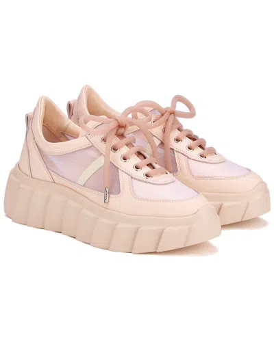 Agl Attilio Giusti Leombruni Agl Blondie Grid Leather Sneaker