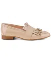 Agl Attilio Giusti Leombruni Agl Costanza Studs Patent Loafer In Brown
