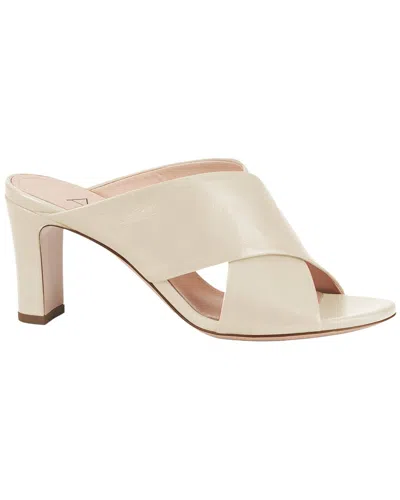 Agl Attilio Giusti Leombruni Agl Dorothy Leather Slides In Pink