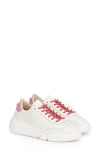Agl Attilio Giusti Leombruni Emilie Low-top Leather Sneakers In Offwhite-liatris