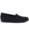 Agl Attilio Giusti Leombruni Agl Ena Suede Loafer In Black