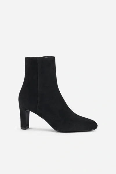 Agl Attilio Giusti Leombruni Agl Ginny Bootie Heeled Ankle Boot In Black