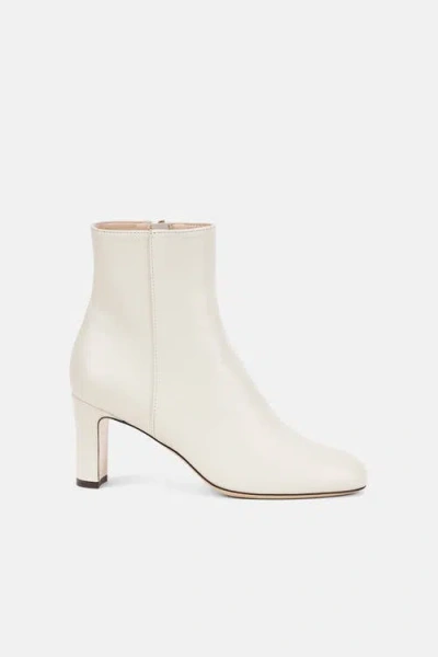 Agl Attilio Giusti Leombruni Agl Ginny Bootie Heeled Ankle Boot In White