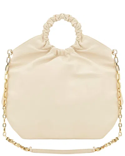 Agl Attilio Giusti Leombruni Agl Gretty Leather Tote In Neutral