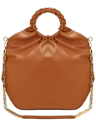 Agl Attilio Giusti Leombruni Agl Gretty Leather Tote In Brown