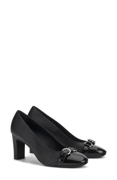 Agl Attilio Giusti Leombruni Agl Irina Cap Toe Pump In Nero-nero-nero