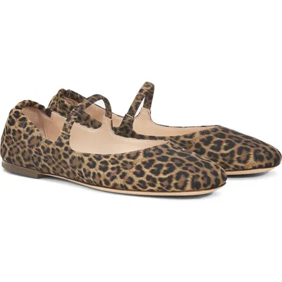Agl Attilio Giusti Leombruni Agl Iris Mary Jane Flat In Brown