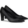 Agl Attilio Giusti Leombruni Agl Isidora Pointed Cap Toe Pump In Nero-nero