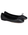 Agl Attilio Giusti Leombruni Agl Kala Leather Ballet Flat In Black