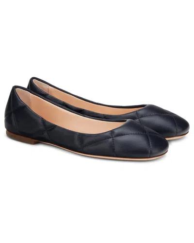 Agl Attilio Giusti Leombruni Agl Karin Leather Ballet Flat In Black