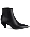 Agl Attilio Giusti Leombruni Agl Knife Leather Bootie In Black