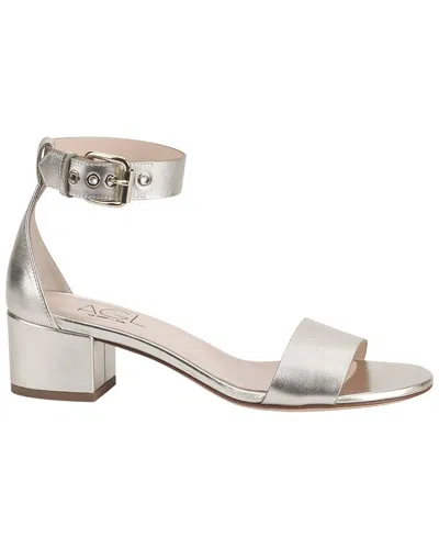 Agl Attilio Giusti Leombruni Agl Lala Sandal Leather Sandal In Silver