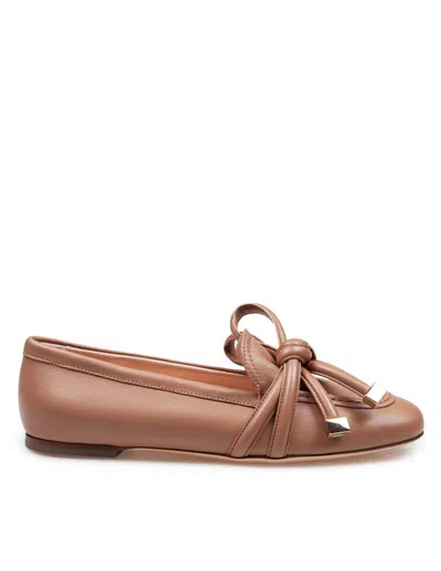 AGL ATTILIO GIUSTI LEOMBRUNI AGL LEATHER MOCCASIN