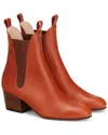 Agl Attilio Giusti Leombruni Agl Woman Ankle Boots Brick Red Size 8 Leather