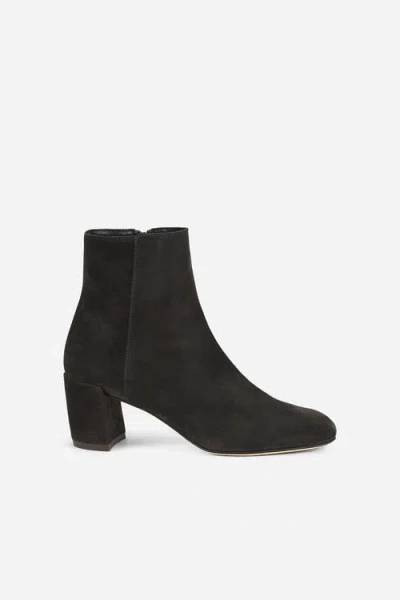 AGL ATTILIO GIUSTI LEOMBRUNI AGL LYNN WATER-RESISTANT VELOUR BOOTIE