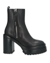 Agl Attilio Giusti Leombruni Agl Man Ankle Boots Black Size 7 Calfskin In Black