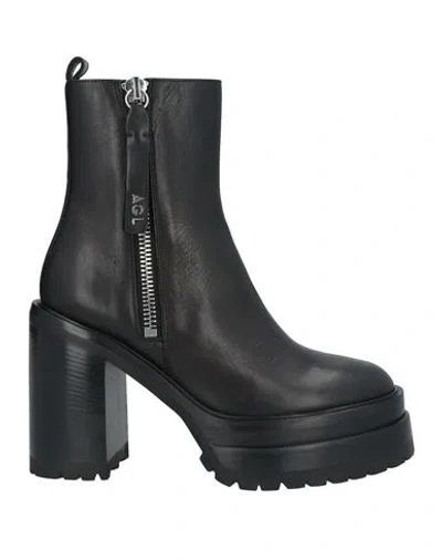 Agl Attilio Giusti Leombruni Agl Man Ankle Boots Black Size 7 Calfskin