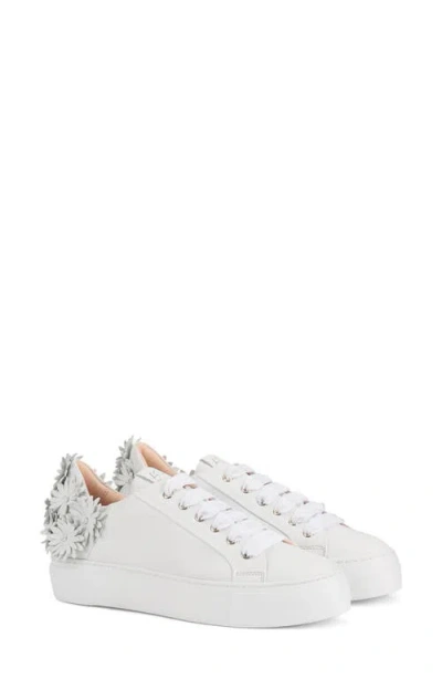Agl Attilio Giusti Leombruni Agl Margy Low Top Sneaker In White-white